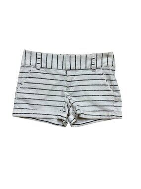 Alice + Olivia Striped Shorts Size 0 Fits 2/4 High Waist Stretch